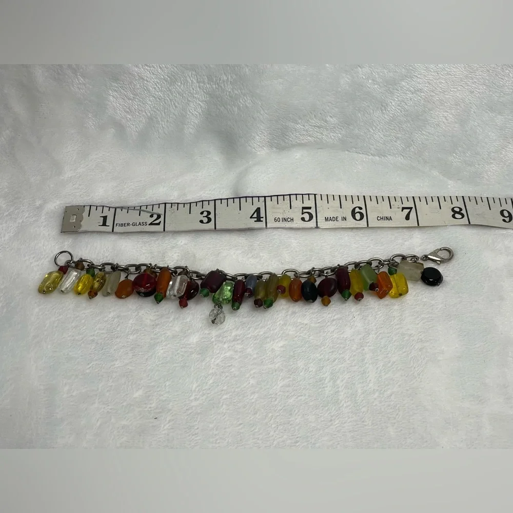 Vintage 1970’s glass bead bracelet